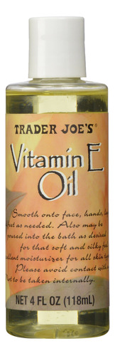 Trader Joe's Aceite De Vitamina E, Tjveoil, 1, 1