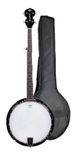 comprar Banjo Strinberg Wb50 Mogno Pele Remo Weatherking Com Bag