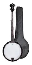 Comprar Banjo Strinberg Wb50 Mogno Pele Remo Weatherking Com Bag