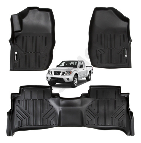 Set Pisos Rigidos Tipo Bandeja Nissan Navara (2009-2015)