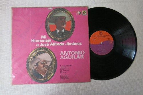 Vinyl Vinilo Lp Acetato Antonio Aguilar Homenaje A Jose Alfr