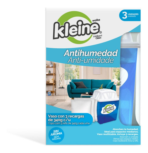 Absorbentes De Humedad Recipiente 1.020gr