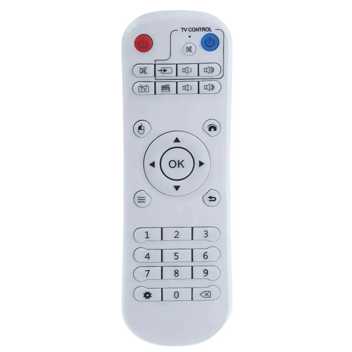 Controle Remoto Compátivel Com Btv Smart Tv Box Bluetooth 4k