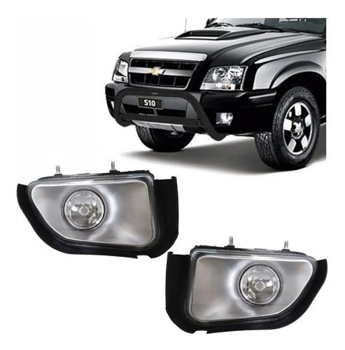 Juego Faros Auxiliar Antiniebla P/ Chevrolet S10 2011 2012