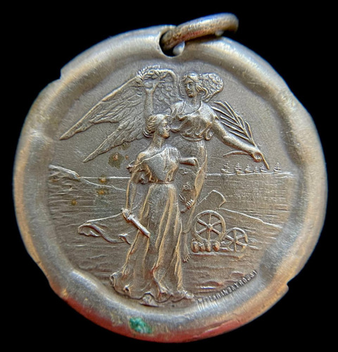 Medalla Argentina. Centenario Defensa Buenos Aires, 1907