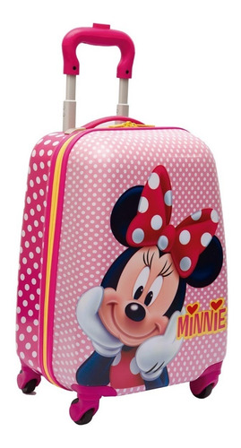 Mala Malinha Infantil Minnie Mouse Rosa Tam G Sestini 2019 