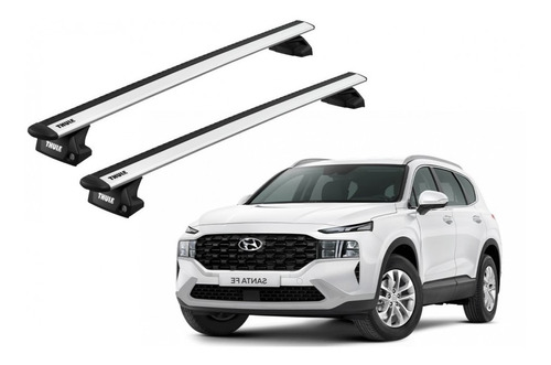 Barras Thule Hyundai Santa Fe 18- Ra / Wingbar Evo