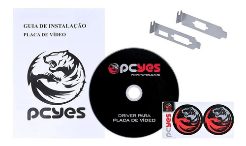 Placa De Video Nvidia Geforce Gt 710 2gb Ddr3 64 Bits Com Ki