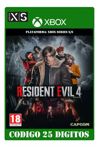 Resident Evil 4 Remake Xbox Series S/X - Codigo 25 Dígitos