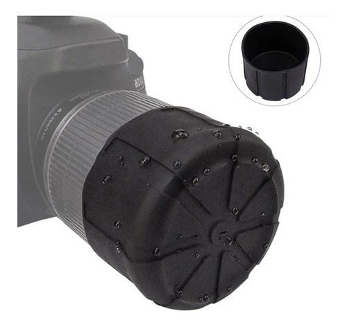 Estuche Neoprene Para Lente Camara Nikon Canon