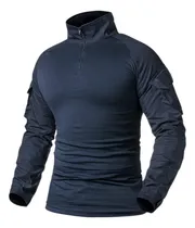 Comprar Bajo Chaleco Tactico Combat-shirt Policia Azul Noche