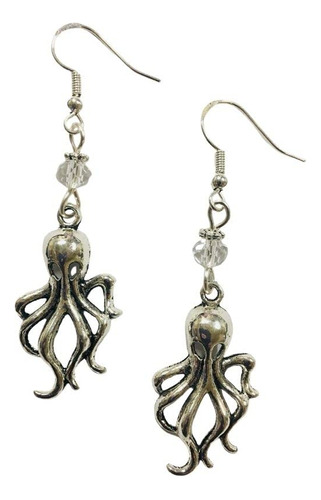 Pendientes De Pulpo O Calamar, Pendientes De Playa, Pen...