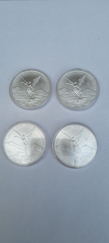 Paquete 4 Onzas De Plata Libertad Troy 2022 Colección @