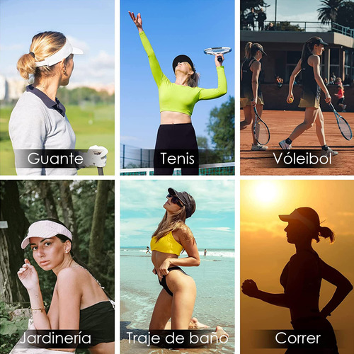 Visera Deportiva, Visera Deportiva Sombrero Para Mujer Para