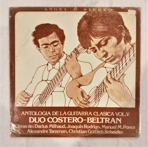 Duo Beltran Costero Lp Antologia De La Guitarra Clasica 