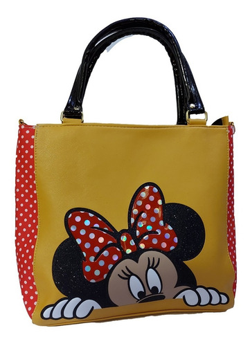 Imagen 1 de 7 de Hermosa Bolsa De Mano Para Dama, De Disney, De Minnie Mouse