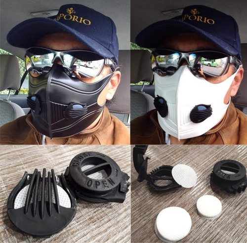 Mascarilla Deportiva Tipo Piel 3 Pz