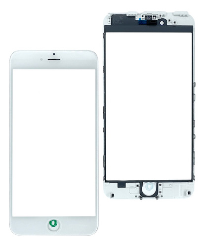 Glass Con Oca Para iPhone 6g Plus Blanco