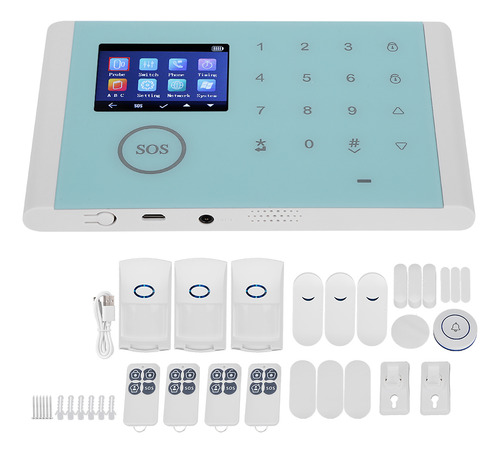 Sistema De Seguridad Para El Hogar Cs118 Wifigsmgprs Multili