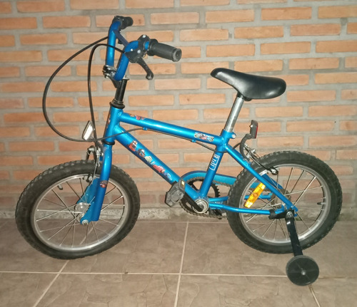 Bicicleta Bmx Rodado 16 - Niños - Con Ruedas Cross Impecable
