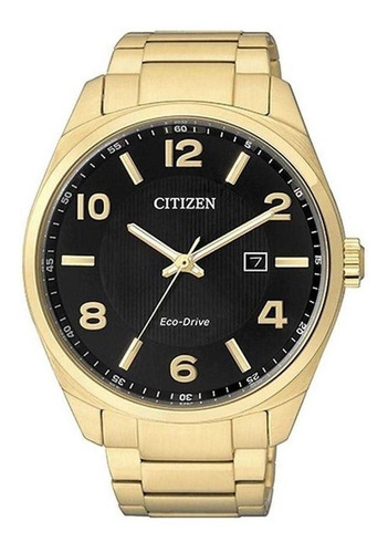 Relógio Citizen Eco Drive Masculino Dourado Tz20555u