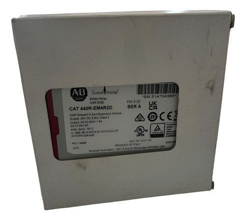 440r-em4r2d Delayed Output, Modulo D Expanción Allen-bradley