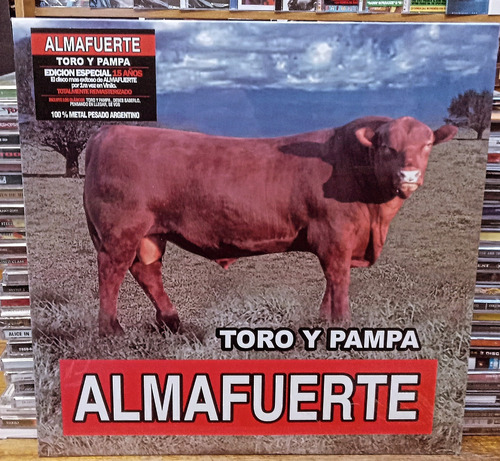 Lp Almafuerte - Toro Y Pampa - Vinilo Nuevo