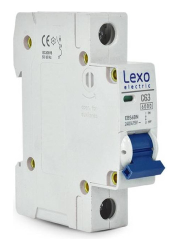 Automatico Lexo 1x63a 6ka C Certificado Sec