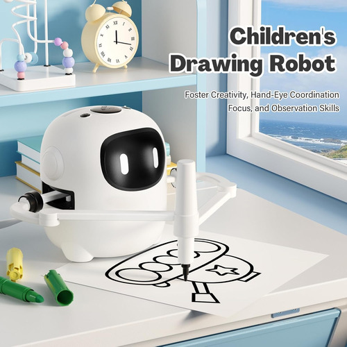 Robot De Dibujo Para Niños