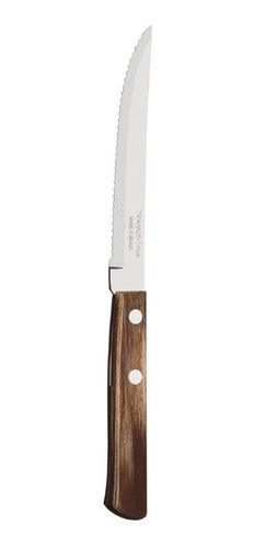 Juego Cuchillos Recto X6 Tramontina Polywood Asado 21cm