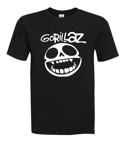 Polera Banda Gorillaz Para Hombre 100% Algodón