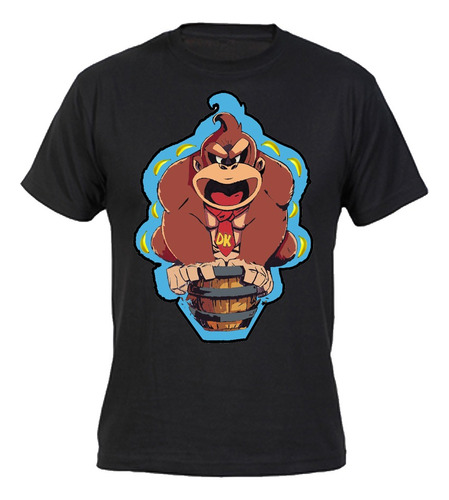 Polera Super Mario Bros Donkey Kong