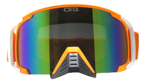 Googles De Carrera Para Adultos Crg Motocross Atv Dirt Bike 