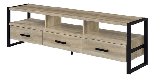 James 3-drawer Engineered Wood 71 Tv Stand Angestres Pine