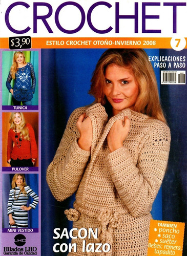 Revistas Estilo Crochet Otoño Invierno 2008 N°7y8 Lho