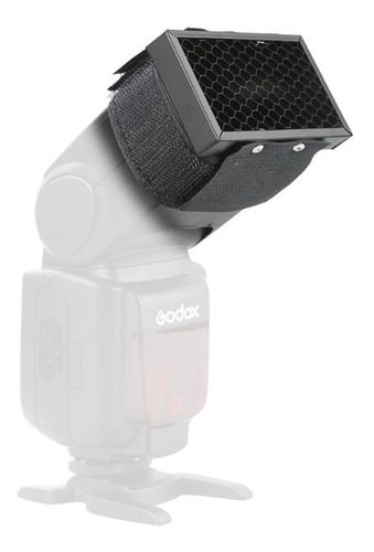 Imagen 3 de 8 de Difusor Panal De Abejas Grid Para Flash De Zapata Speedlite