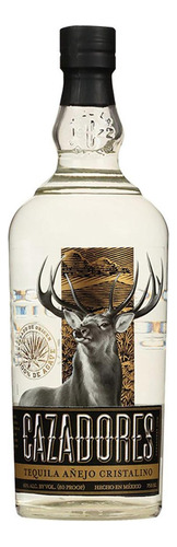 Paquete De 3 Tequila Cazadores Añejo Cristalino 750 Ml