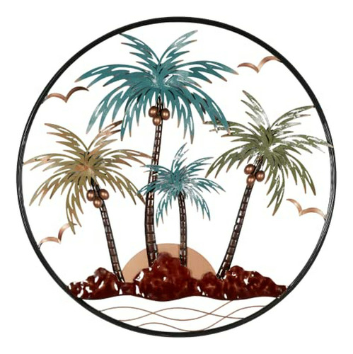 Touch Of Class Sunset Paradise Tropical Theme Palm Tree Meta