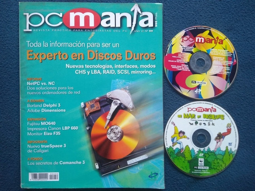 Revista Pcmania #59 C/cds Y Suplemento Rendermanía