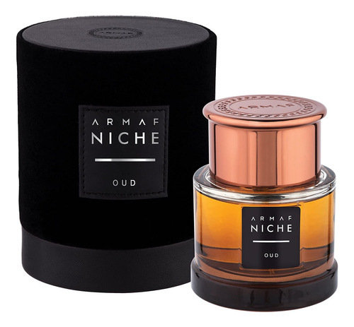 Perfume Armaf Niche Oud Edp En Aerosol Para Hombre, 90 Ml