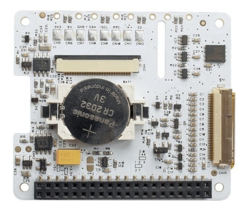 Papirus Hat 2.0 In - Epaper The Screen Hat For Raspberry Pi