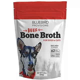 Bone Broth For Dogs - High Protein Dog Food Topper - De...