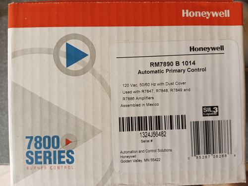 Control De Llama Primario Modelo Rm 7890 B 1014 Honeywell.