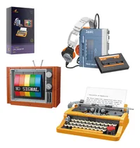 Comprar Máquina De Escribir Building Toys Jmbricklayer Walkman Tv 20
