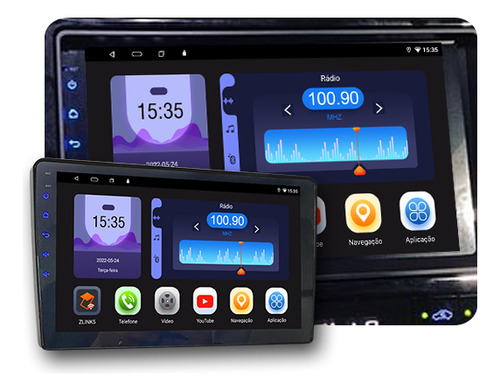 Multimídia Toyota Prius 2018 2019 2020 2021 2022 V2 Octa 4g