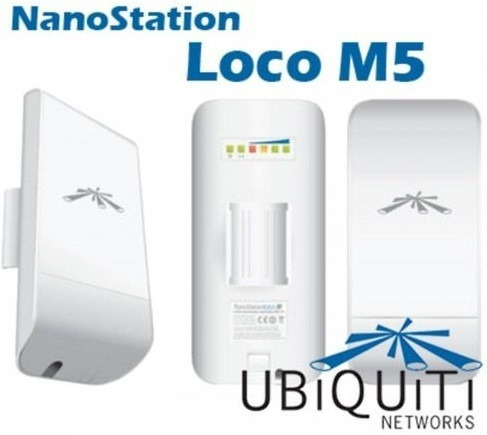 Enlace Ptp Con Locom5 Ubiquiti 5.8ghz Mimo 5km Libres