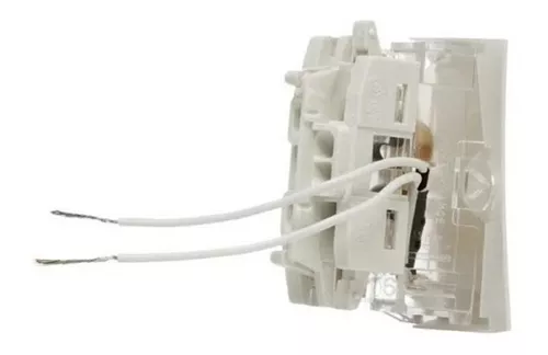 Llave De Luz Sica - 1 Interruptor Combinación - Blanca