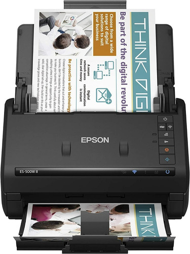 Epson Workforce Es-500w Ii Wireless Color Duplex Scanner Color Negro