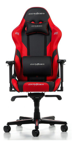 Silla Gamer Dxracer Gaming Series Sillon Gaming Dx-racer Color Rojo Material del tapizado Cuero sintético