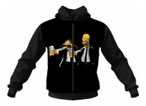 Comprar Campera Homero Simpson Mafia Barney Aesthetic Unisex 